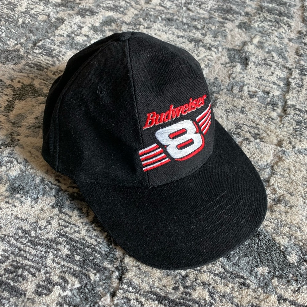 Vintage Dale Earnhardt Jr Budweiser Beer NASCAR Hat